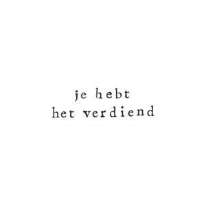 Wenskaart Je hebt het verdiend